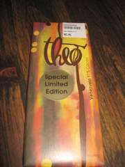 Theo Chocolate wrapper Theo Chocolate wrapper