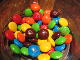 M&M bowl